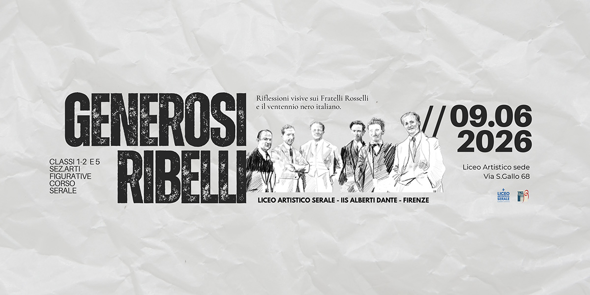 Mostra e incontro “Riflessioni visive sui Fratelli Rosselli e il Ventennio Nero italiano”